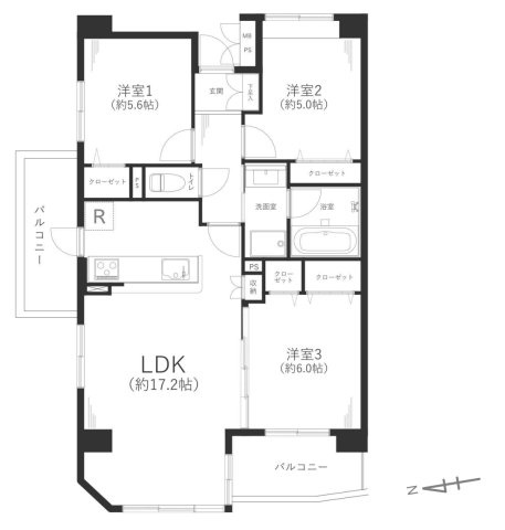 【間取り】 | 〇●ルアンジュ本厚木●〇