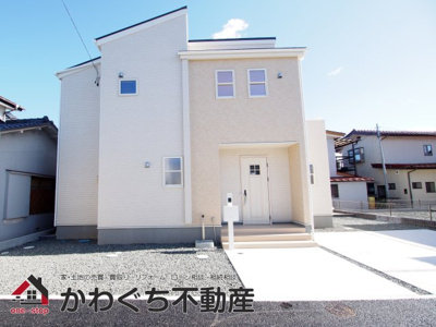 【外観】 | Livele Garden.S　飯坂町湯野２期　３号棟 | ★内覧予約で新米2kg★