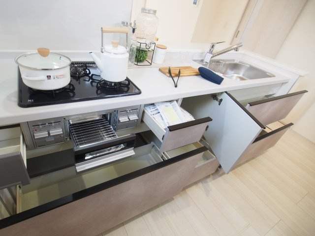 【キッチン】 | Livele Garden.S　南沢又河原前　１号棟 | ★内覧予約で新米4kg★