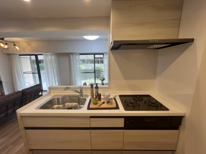 【キッチン】ヴェルナール富雄2番館 