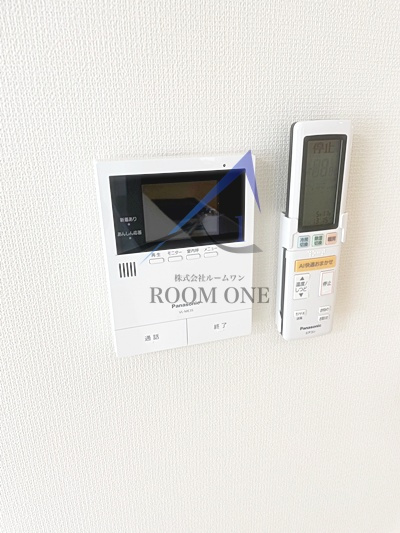 ユアメゾン栄　仮称ユアメゾン大谷口のセキュリティ|モニター付きインターホンです。