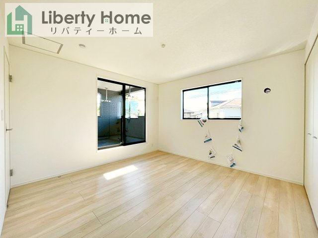 牛久市下根町第1　新築戸建　2号棟の寝室