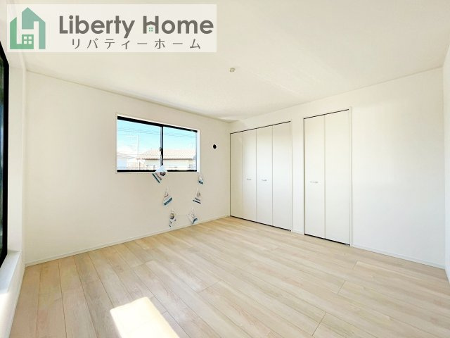 牛久市下根町第1　新築戸建　2号棟の寝室