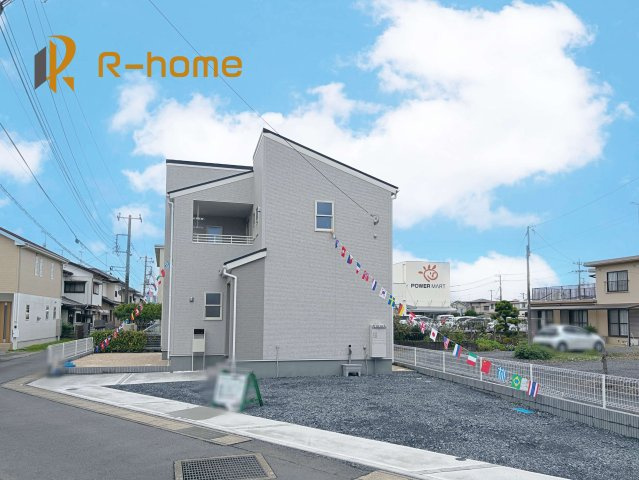 水戸市元吉田町第26　新築戸建て　1号棟の外観|ご予約を頂ければ、『平日』はもちろん『早朝』や『夜間』もご見学可能です♪お気軽にお申し付けください♪