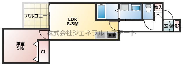 ALLIER PARK池田の間取り