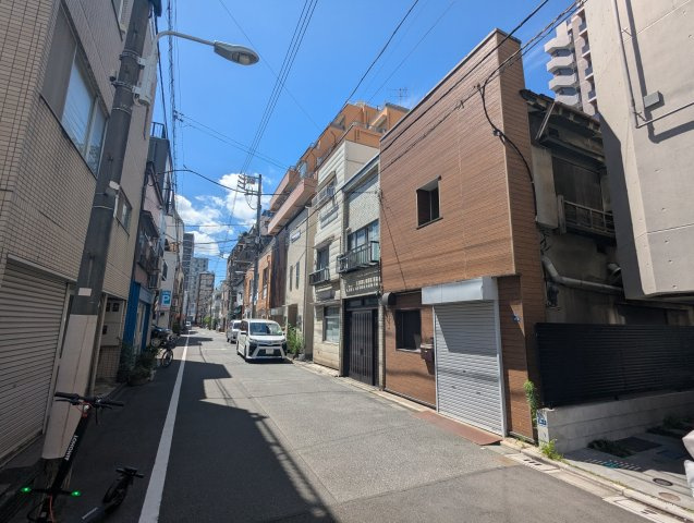 台東区鳥越１丁目の売地の前面道路含む現地写真|現地写真