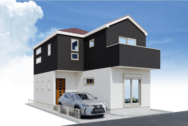 【外観】 | 大型商業施設が身近にあり、ショッピングや外食など日常がより楽しくなるロケーション♪
小学校（徒歩９分圏内）にあり、子育て世代にもおすすめでございます！