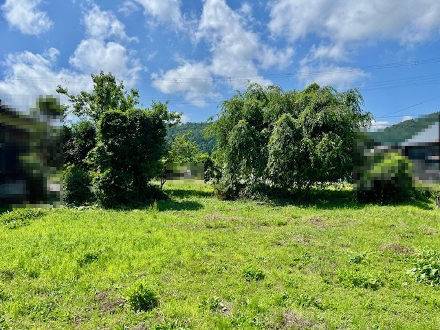 高島市今津町梅原86坪売地（田81坪付）の外観