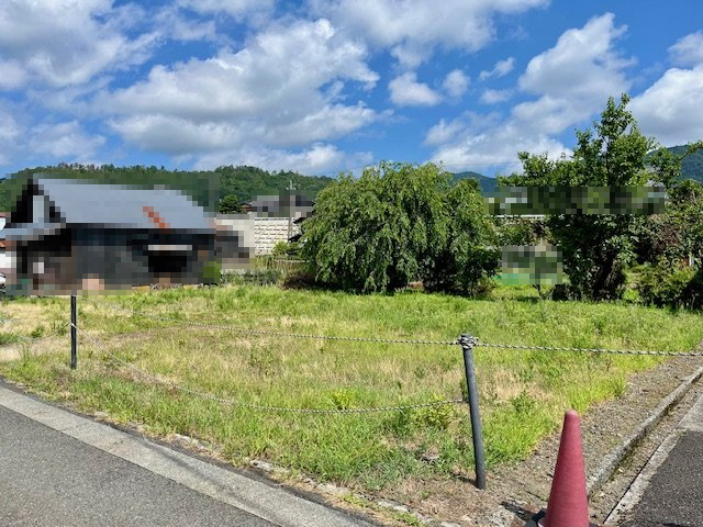 高島市今津町梅原86坪売地（田81坪付）の外観