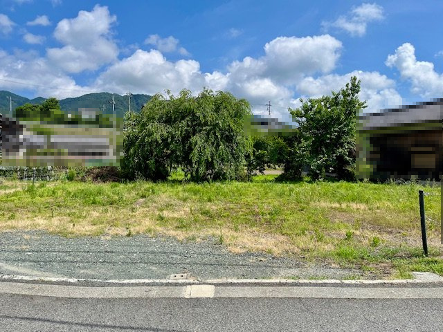 高島市今津町梅原86坪売地（田81坪付）の外観