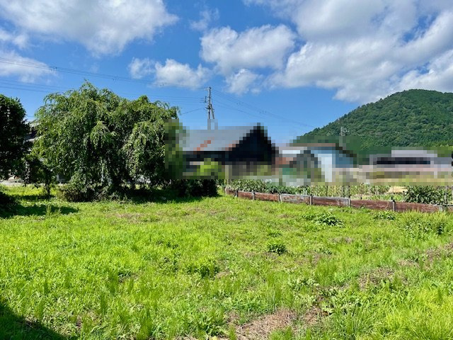 高島市今津町梅原86坪売地（田81坪付）の外観