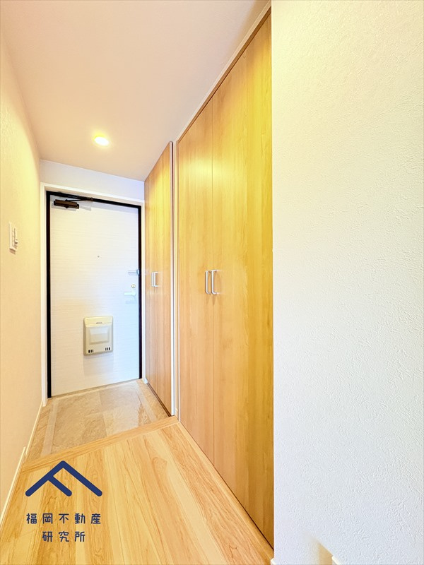 ファミール二日市の玄関