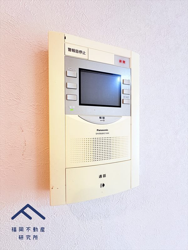 ファミール二日市の防犯設備