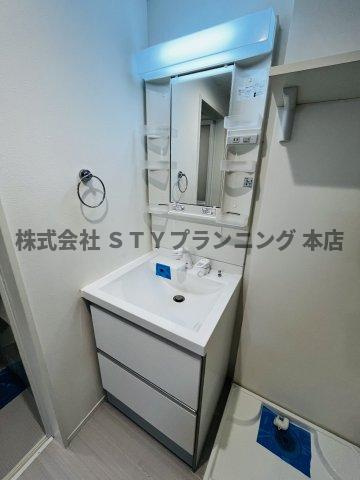 仲介手数料0円！ハーモニーテラス今池南の洗面所