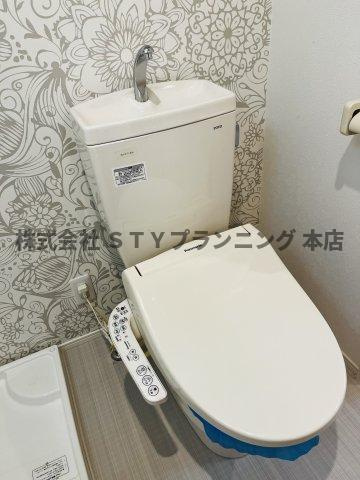 仲介手数料0円！ハーモニーテラス今池南のトイレ