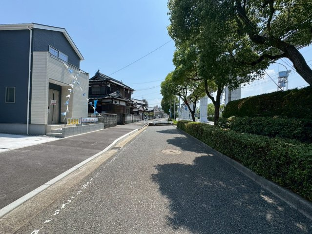 ーBloomーブルームー小倉南区日の出町1丁目1期　【小倉南区　新築戸建て】の前面道路含む現地写真|ーBloomーブルームー小倉南区日の出町1丁目1期　【小倉南区　新築戸建て】