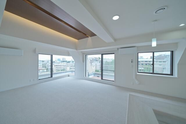 センターハイツ梅ヶ丘の居間・リビング