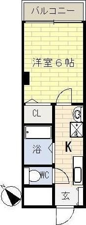 イーズ南春日丘の間取り