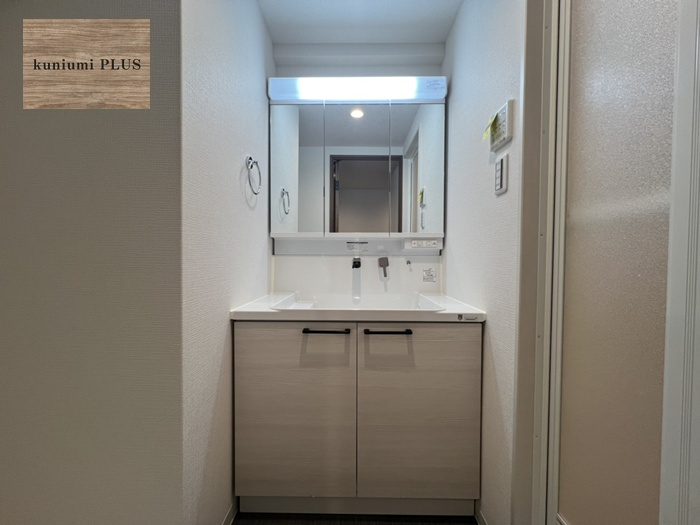都島ビューハイツの独立洗面台