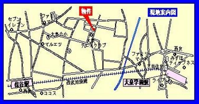なのはな小路の地図|★現地案内図★