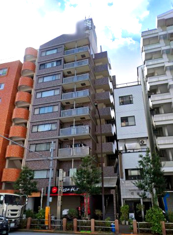 仲介手数料無料　アドリーム亀戸　4階　リフォーム済の外観