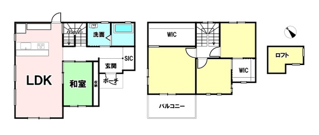 【間取り】 | 加古川市加古川町美乃利　中古戸建 | 4LDK+Sです。
