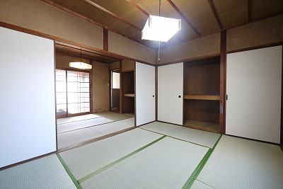 福泊アパートの和室