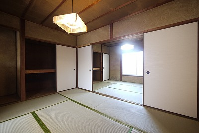 福泊アパートの和室