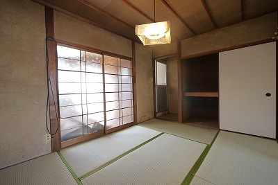 福泊アパートの和室
