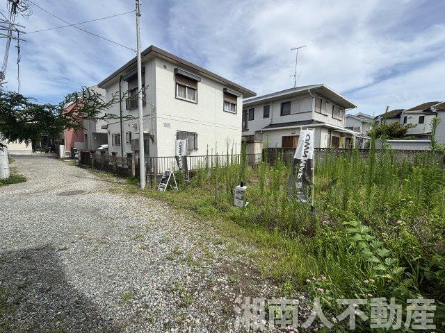 売地　茅ヶ崎市東海岸北5丁目の前面道路含む現地写真|前面道路含む現地写真です