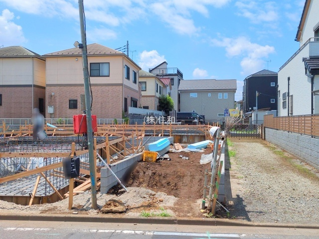 【新築分譲住宅】朝霞市溝沼第2の前面道路含む現地写真