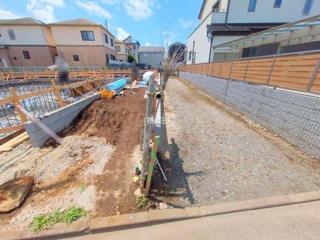 【新築分譲住宅】朝霞市溝沼第2の前面道路含む現地写真