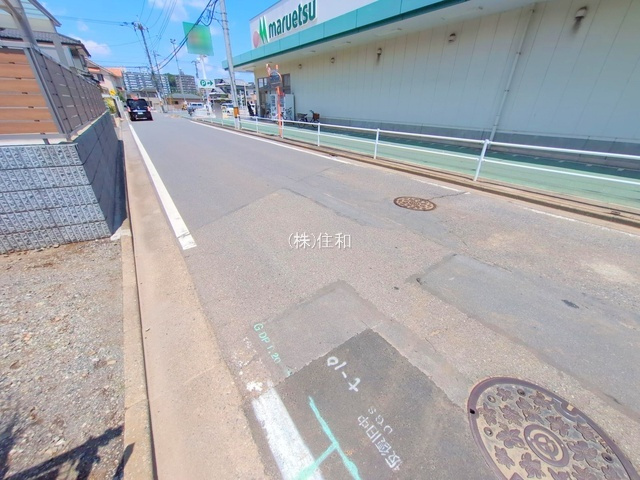 【新築分譲住宅】朝霞市溝沼第2の前面道路含む現地写真