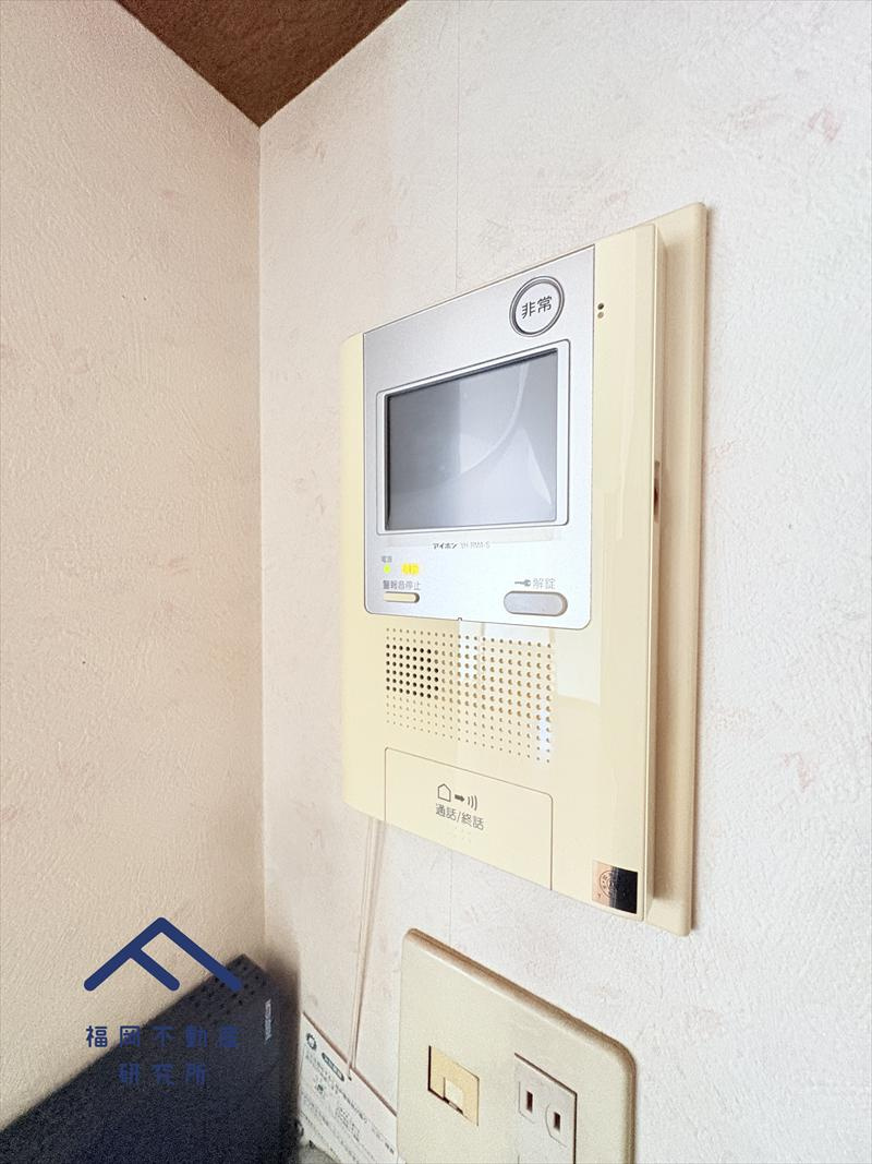 ロワールマンション二日市3の防犯設備