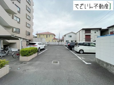 【駐車場】 | サンポエジー行田　マンション | 現地(2025年7月撮影)