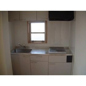 フィールドフラットのキッチン