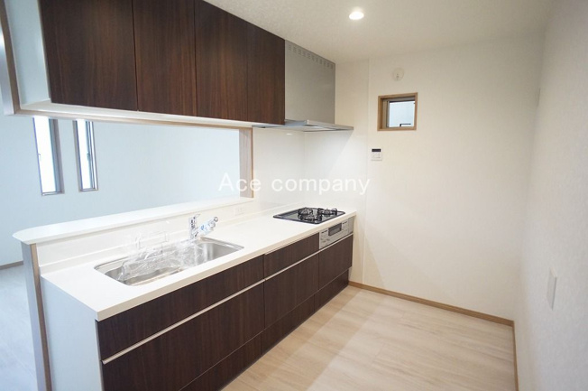 【キッチン】 | 八尾市上之島町南5丁目 | 【システムキッチン☆3口ガスコンロ】