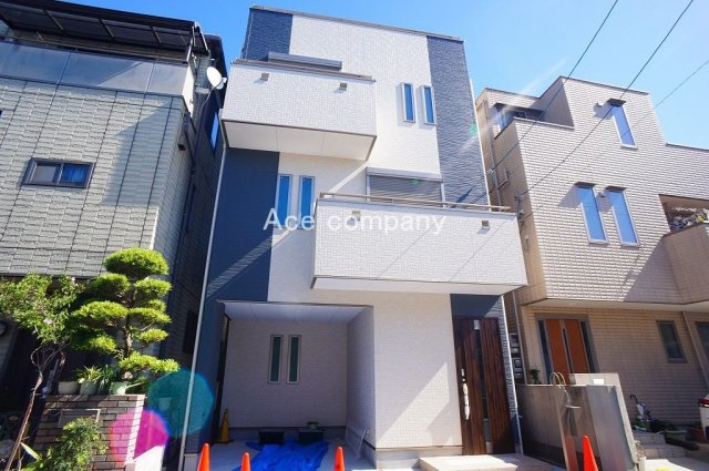 【外観】 | 八尾市上之島町南5丁目 | 【新築完成済み☆】ローン返済目安：月々約87926円（頭金0円、変動金利0.875％、返済期間35年、ボーナス払い無しで試算しています）