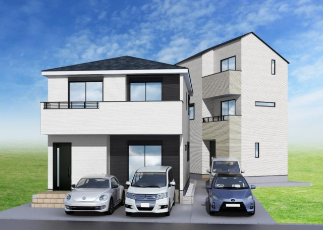 横浜市金沢区平潟町 新築戸建て【仲介手数料無料】カースペース2台