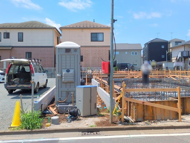 【新築分譲住宅】朝霞市溝沼第2の前面道路含む現地写真