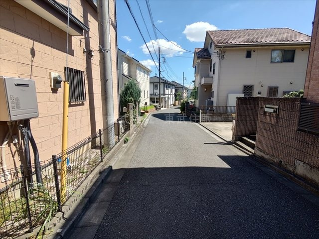 【前面道路含む現地写真】 | 川越市笠幡 | 閑静な住宅地です