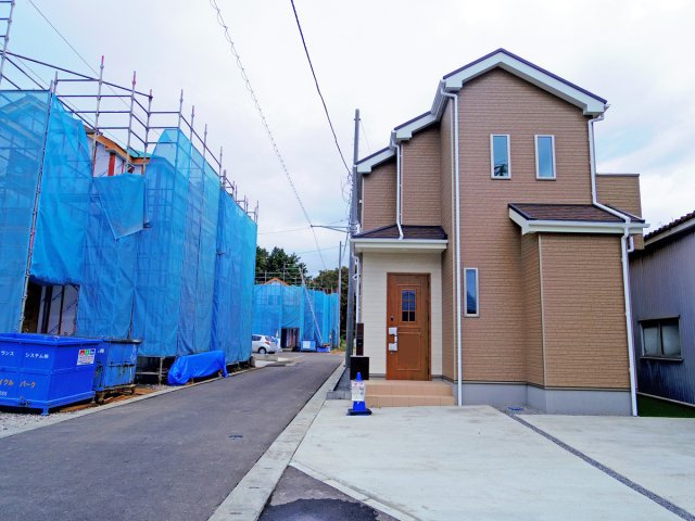 【外観】 | 沼津中沢田Ⅰ 築後未使用住宅 建物＋土地 TW05759 | 沼津市中沢田　外観全体 ※令和7年10月16日撮影写真