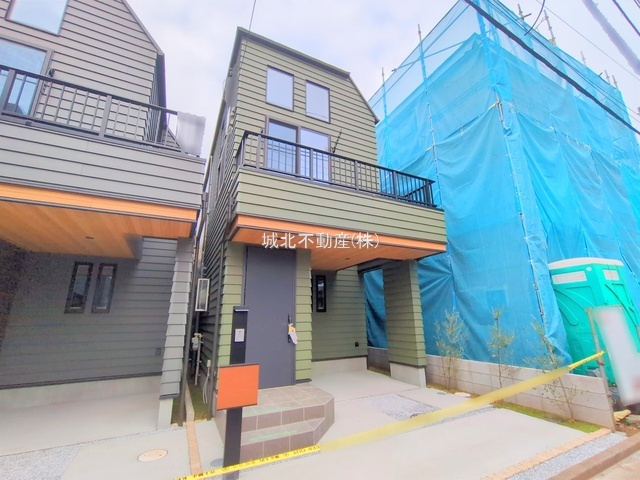 練馬区高野台4丁目 全2棟 1号棟の外観|堂々完成につきご内覧いただけます♪