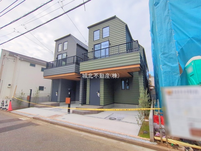 練馬区高野台4丁目 全2棟 1号棟の外観|堂々完成につきご内覧いただけます♪