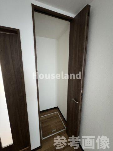 岩出市山のアパートの収納