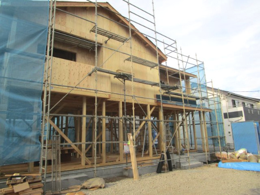 【外観】 | 鴻巣市本町３丁目　新築住宅全２棟 | 広々な６０坪の敷地でゆったりとした生活を♪