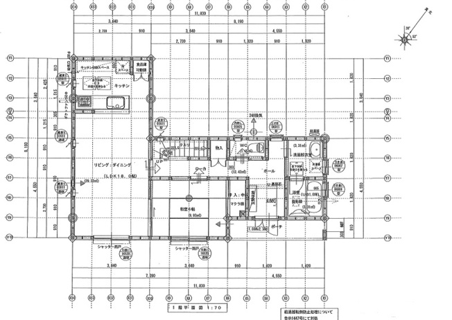 【間取り】 | 鴻巣市本町３丁目　新築住宅全２棟 | １Fの間取りです。