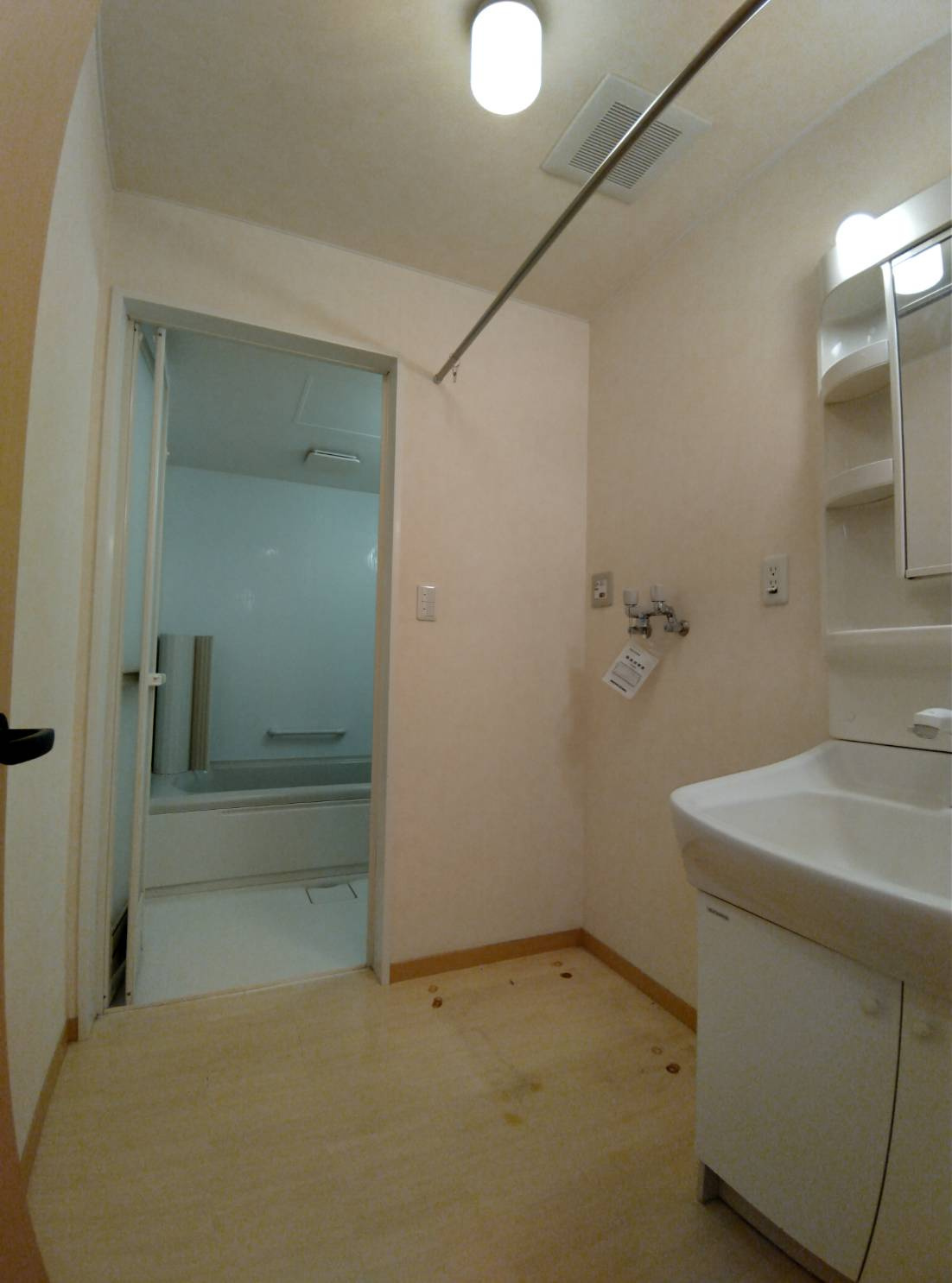 ベルリード昭和中央の洗面所