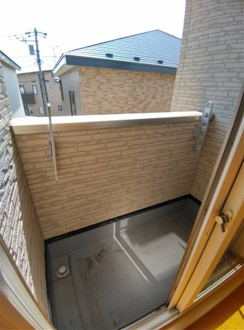 ベルリード昭和中央のバルコニー