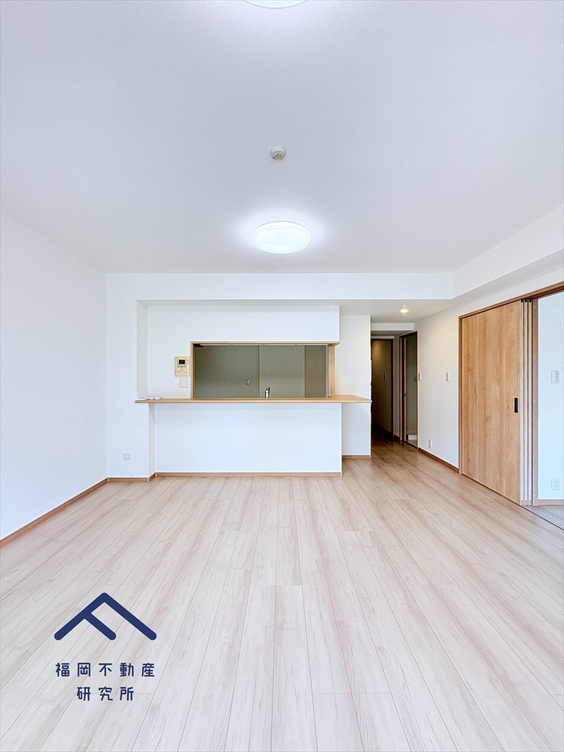 西福岡マリナタウンイーストコート8番館の居間・リビング